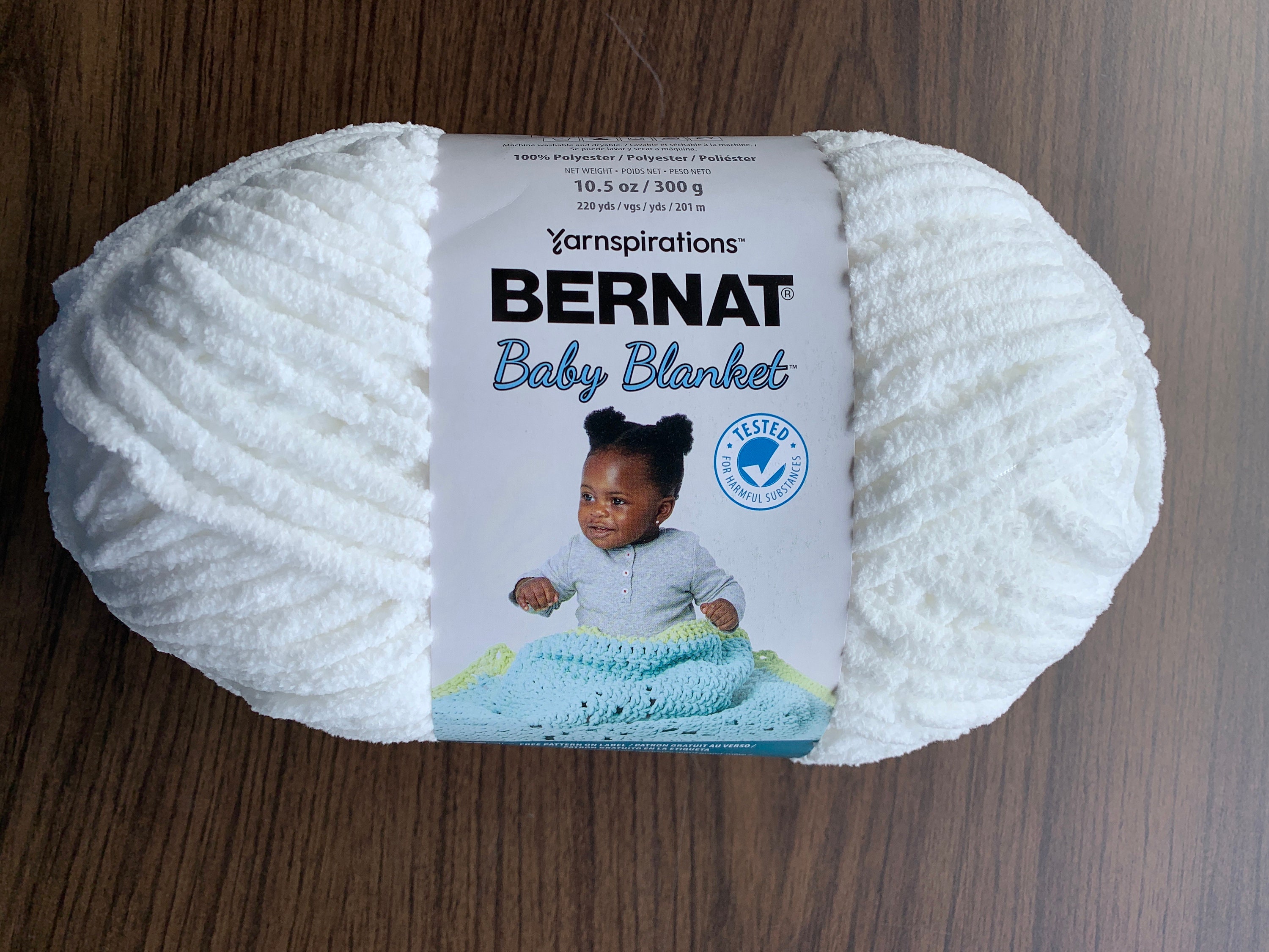 Yarnspirations Bernat Blanket Yarn Smooth Sailing 10.5oz/300g