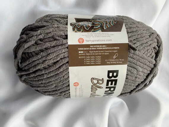  Bernat Blanket Super Bulky Yarn, 5.3oz, Guage 6 Super