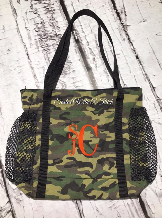 camouflage diaper bag