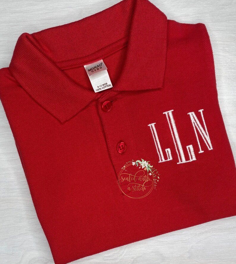 Monogrammed Collar Bodysuit Baby Polo Bodysuit Etsy