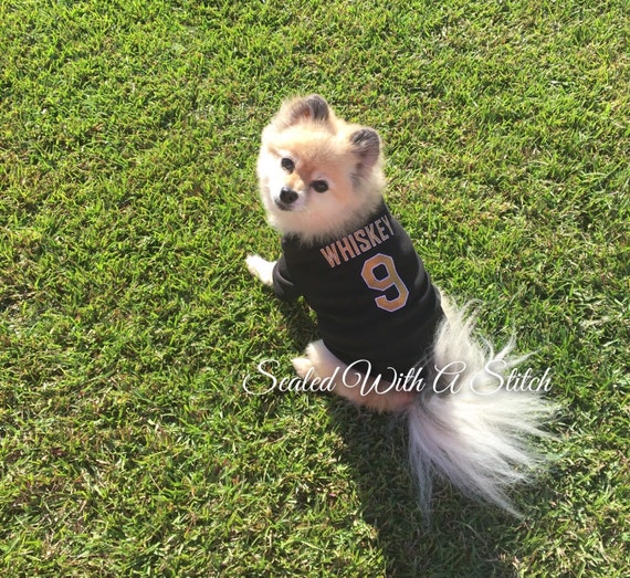 dog football jersey