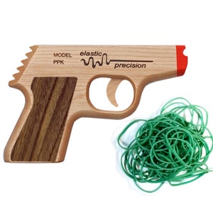 Rubber Band Gun Elastic Precision Model PPK image 3