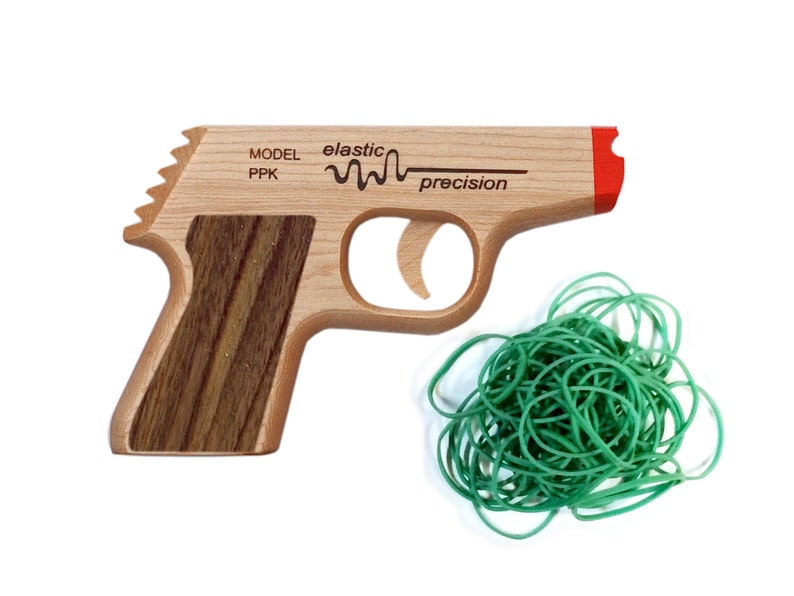 Rubber Band Gun Elastic Precision Model PPK image 3