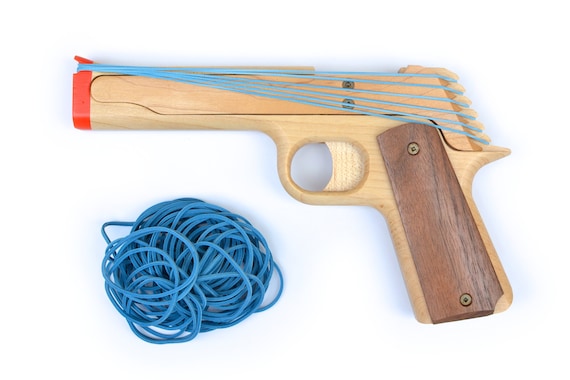 elastic precision model1911 輪ゴム銃