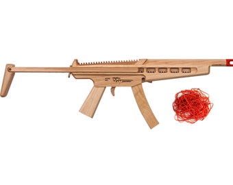 Ametralladora de banda elástica con culata deslizante modelo MP5