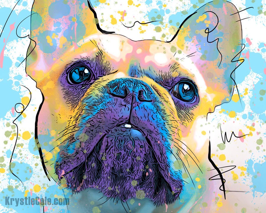 French Bulldog Print