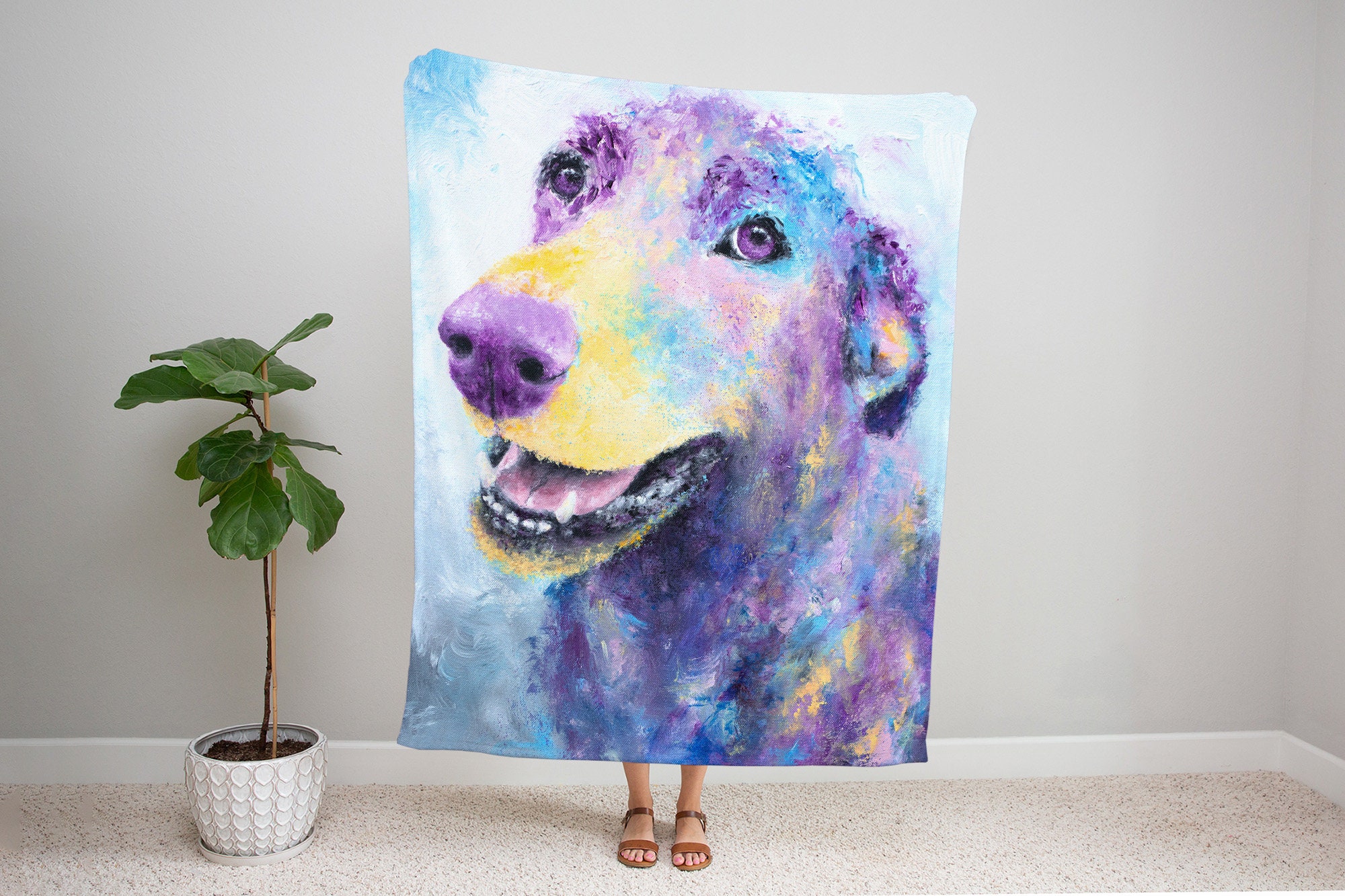 labrador dog blanket