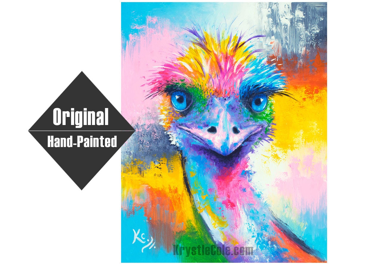 Emu Painting 24x30