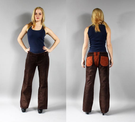 cowgirl leather pants