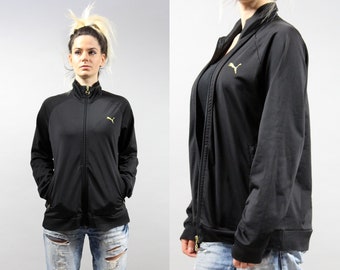 2YK PUMA Tracksuit Shell Jacket, UNISEX Vintage Sweatshirt, Plus Size XL
