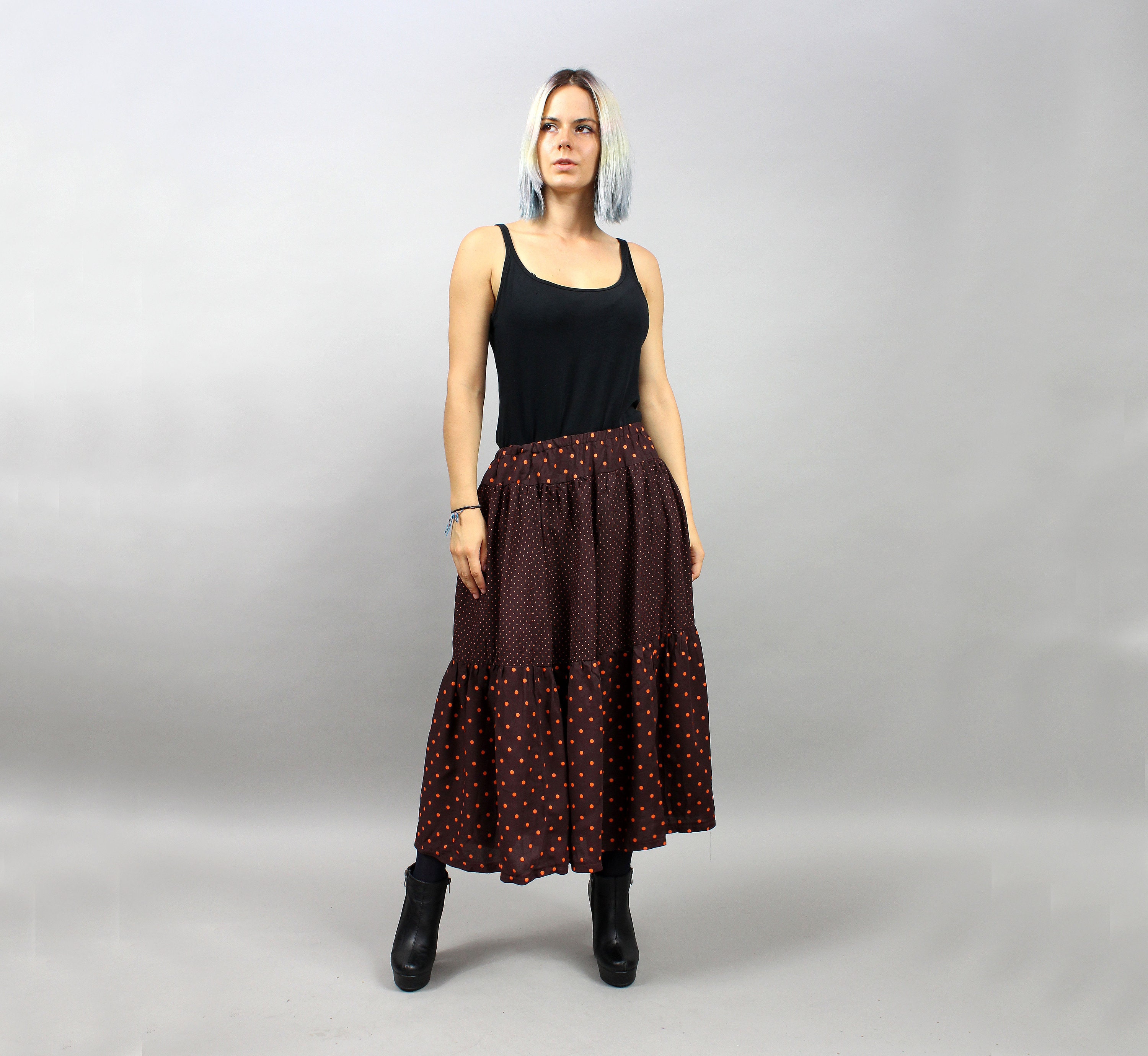 long summer skirts 80s