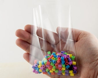 10pcs - 87mm x 113mm Cellobags + 30mm seal - Clear Plastic for packaging materials, products
