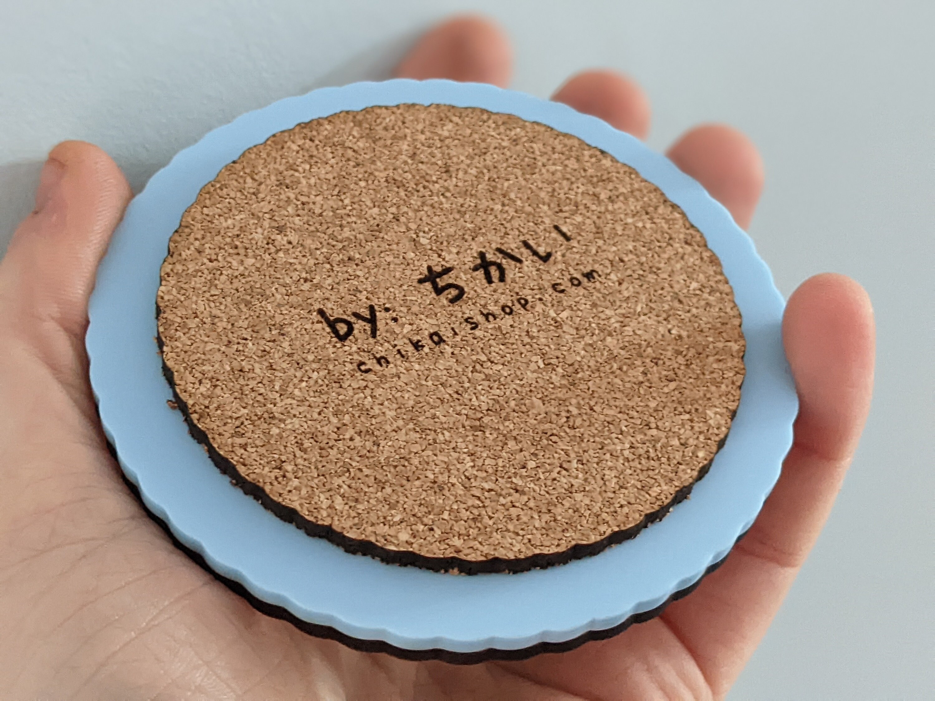 Japanese Patterns Coasters Set of 4 Pastel Colours / Japanese