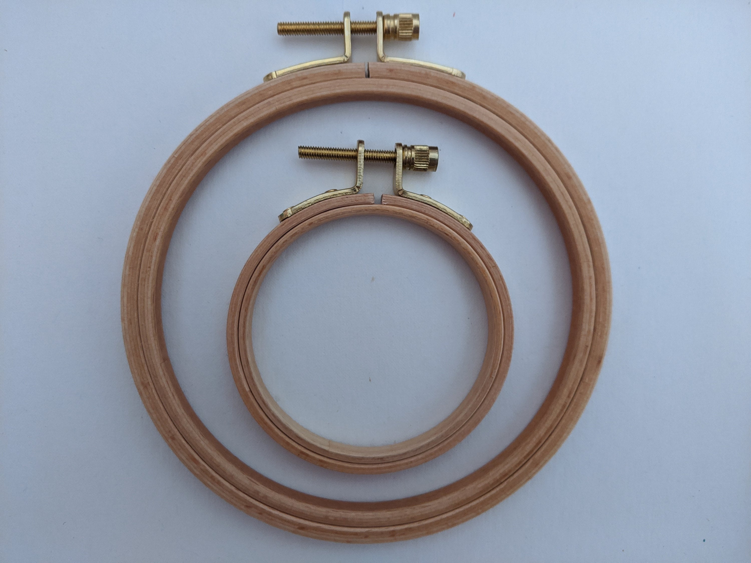 DIY Tiny Embroidery Hoop Frame Kit 1.6/4cm Embroidery Hoop