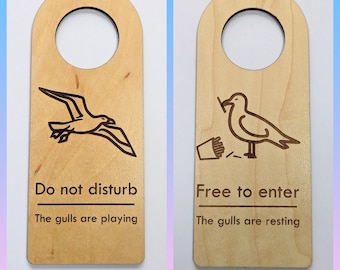 Brighton and Hove Albion Do Not Disturb Sign Door Hanger, football match, match of the day, football fan, seagulls fan, seagulls football