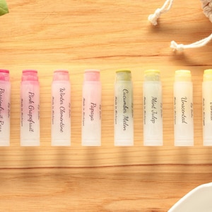 Personalized Label Lip Balm Favor, Wedding, Bridal Shower, Baby Shower, Company Event, Reunion, Birthday, Graduation Favors, Bulk Chapstick