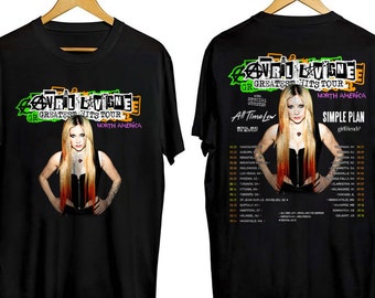Avril Lavigne 2024 Tour Png, Avril Lavigne Fan Png, Avril Lavigne 2024 Greatest Hits Tour Png, Avril Lavigne Concert Png For Fan