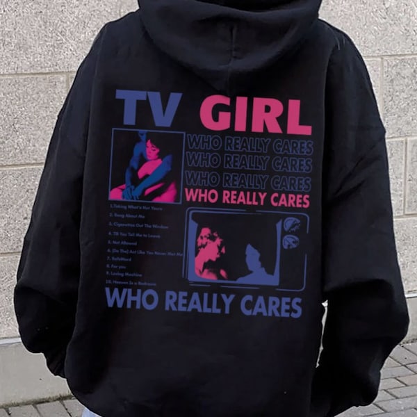 TV Girls Vintage Png, Who Really Cares Tour Png, TV Girls Who Really Cares gift Png Shirt, Vintage TV Girls Style