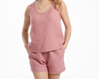 Eco-Friendly Linen Pajamas for Women - Light & Breathable Sleepwear