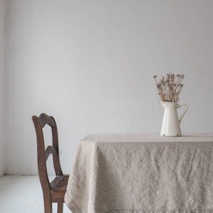 linen tablecloth