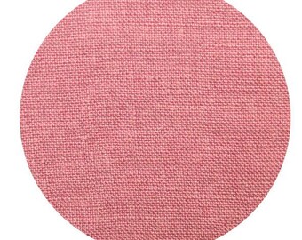 Linen fabric 1 linear meter | dusty pink