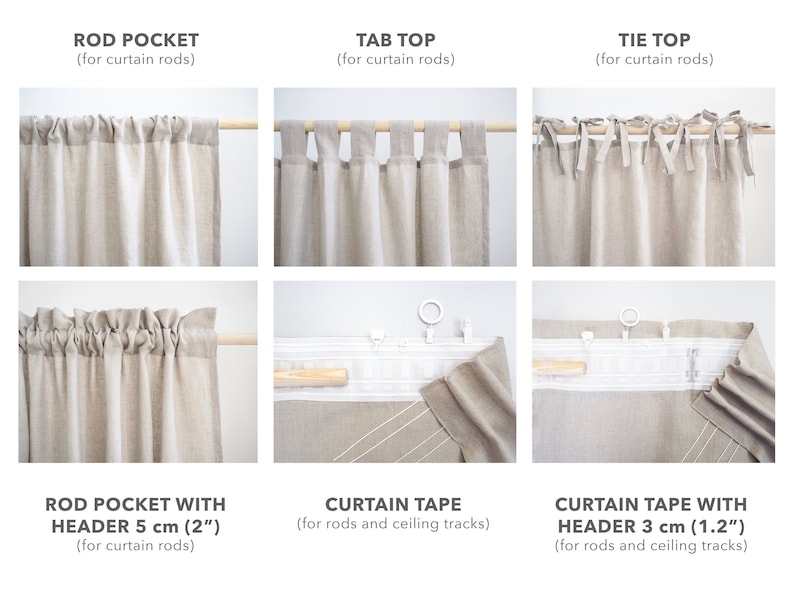 medium linen curtains