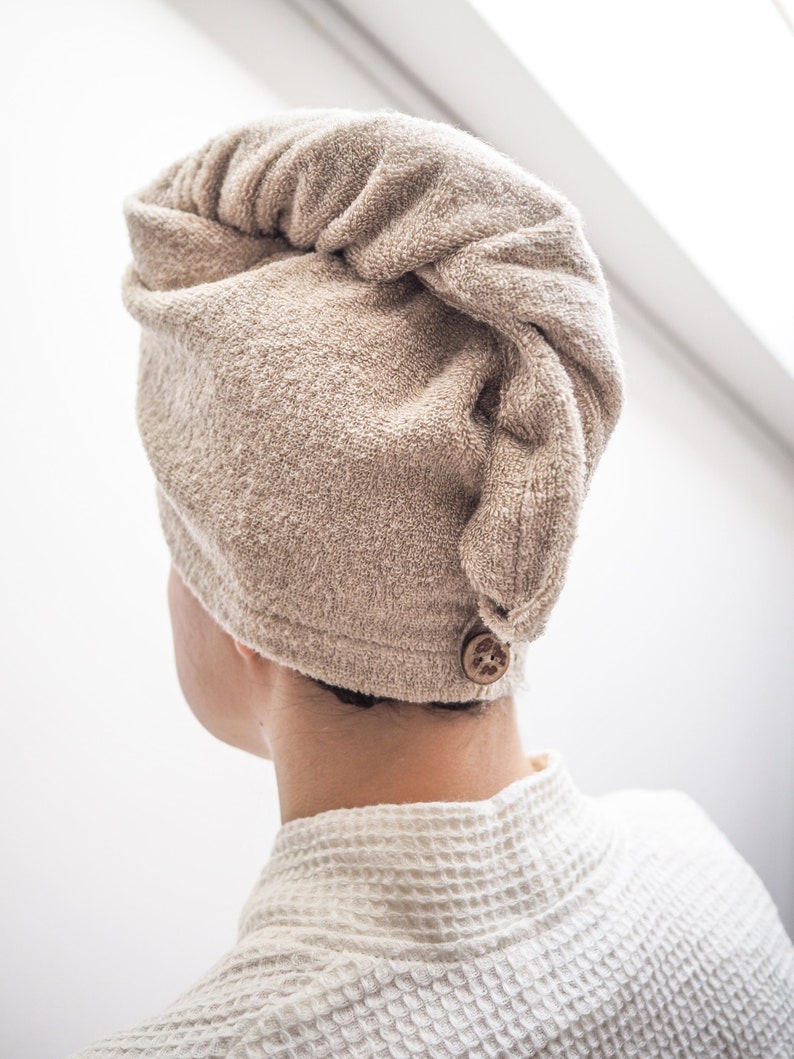 linen terry turban