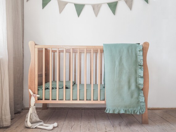 Green crib bedding hotsell