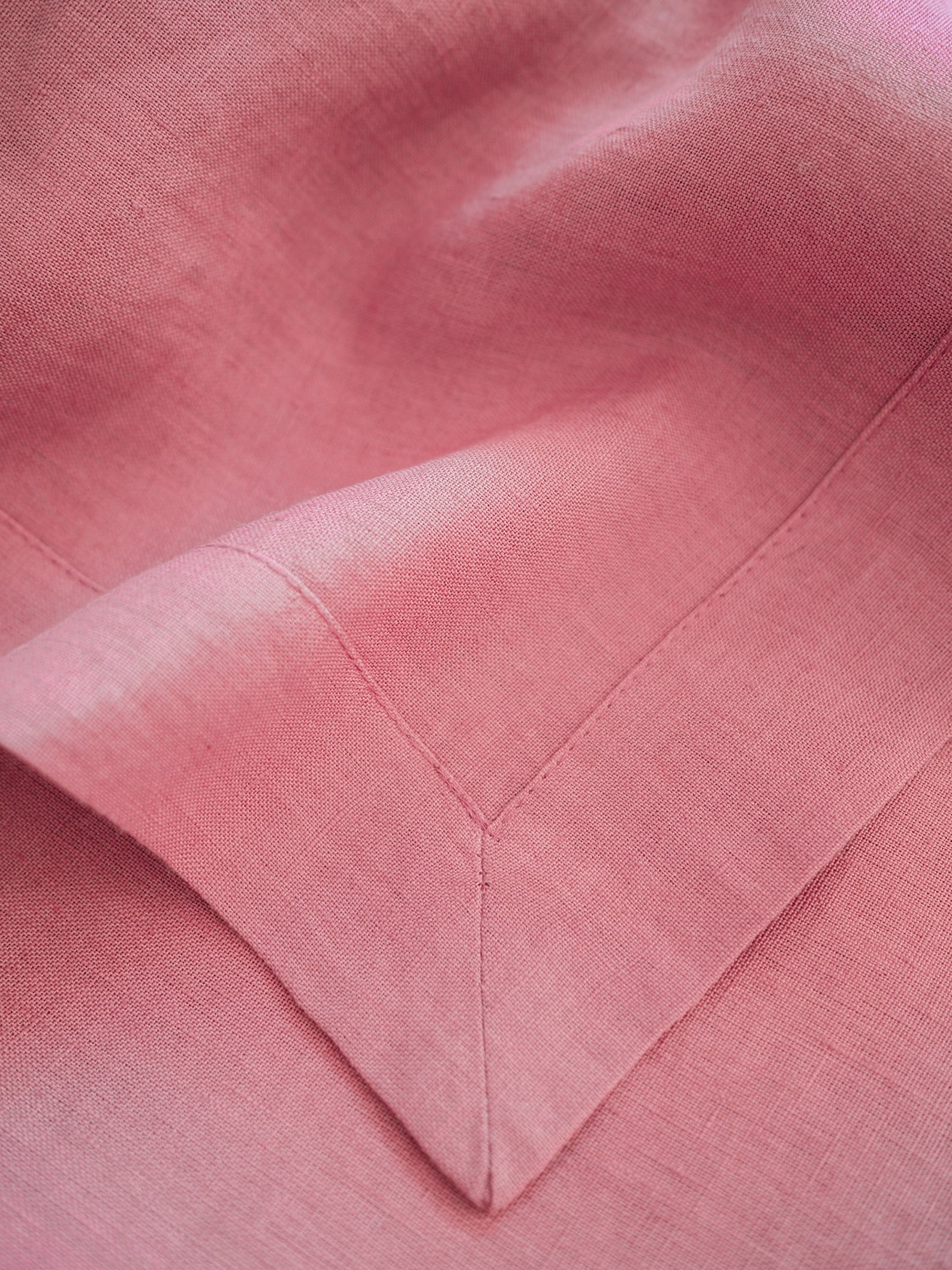 Dusty Pink Linen Tablecloth Made of Stonewashed Linen. Custom Etsy UK