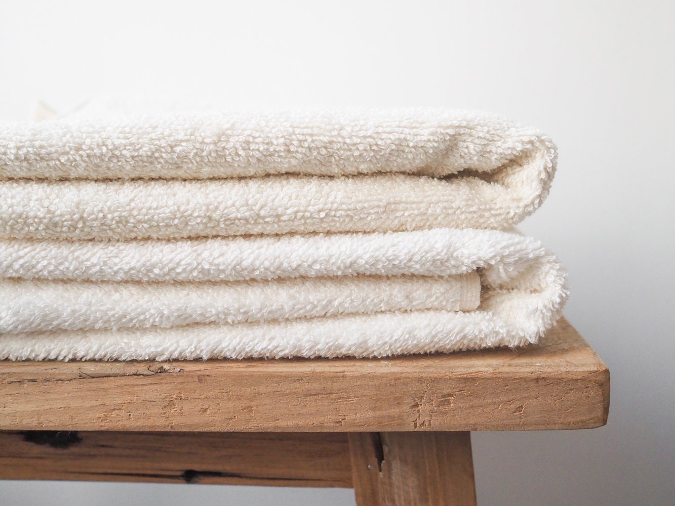 Sauna towel linen terry, Bright