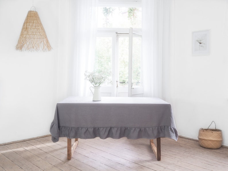 linen tablecloth