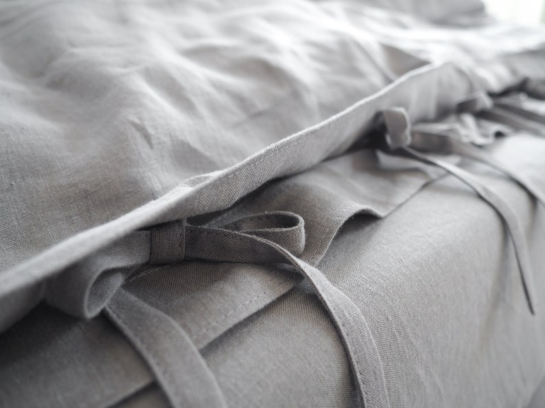 Solingen Linen Duvet Cover - Thumbnail 5