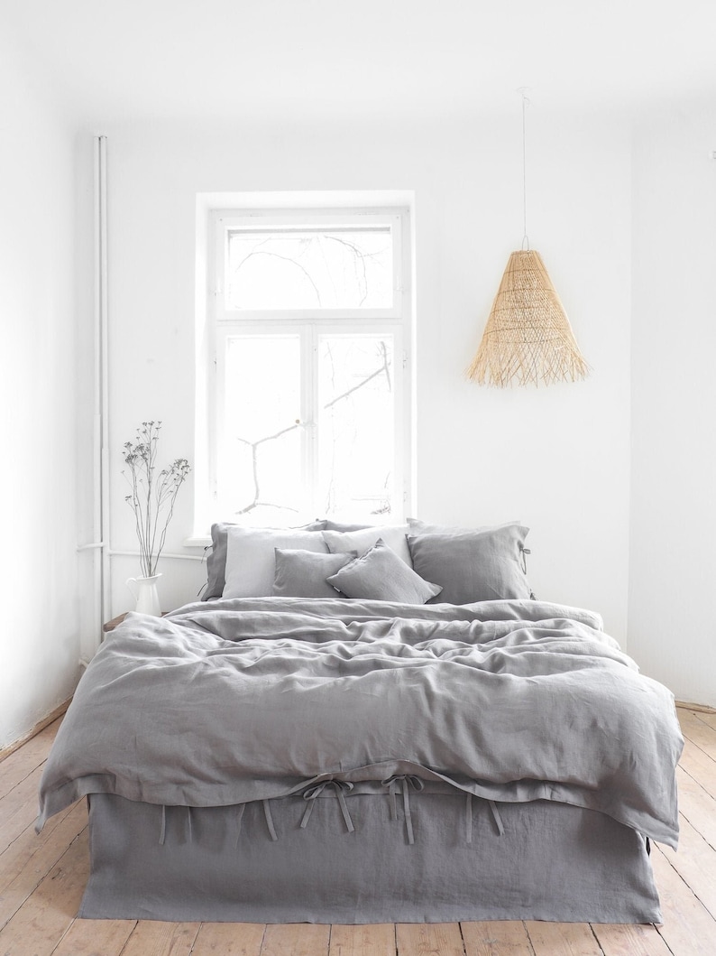 Solingen Linen Duvet Cover - Thumbnail 3