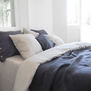 linen bed cover