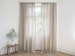 Linen curtain panel made of MEDIUM LINEN (160 g/m2), soft and natural, linen drapes with rod pocket / 1 pcs 