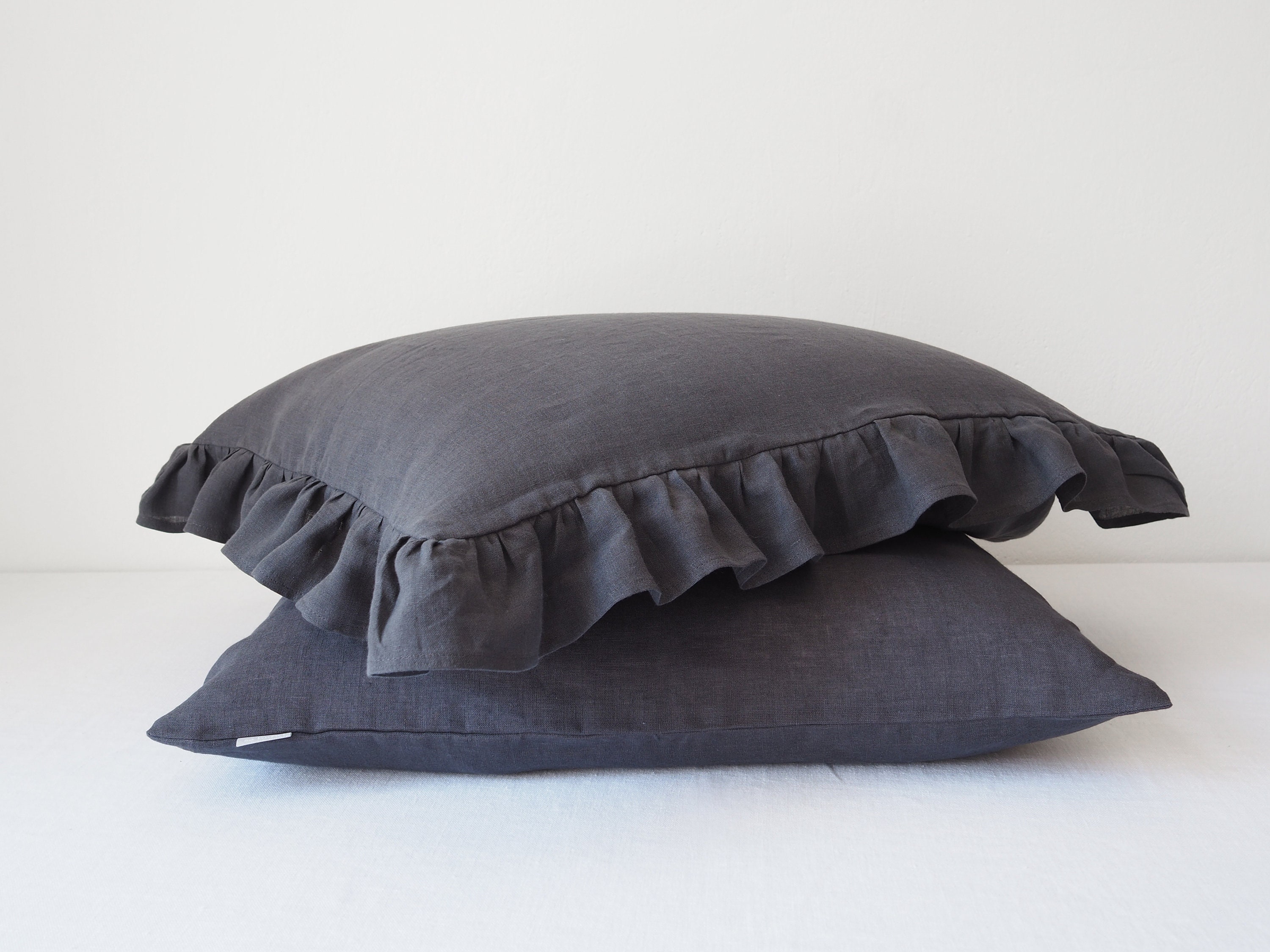 charcoal pillow case