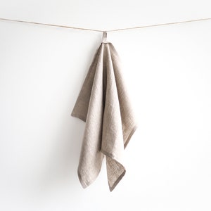 Natural linen kitchen towel from so linen!