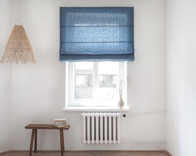 LINEN ROMAN BLINDS