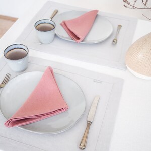 linen table napkins