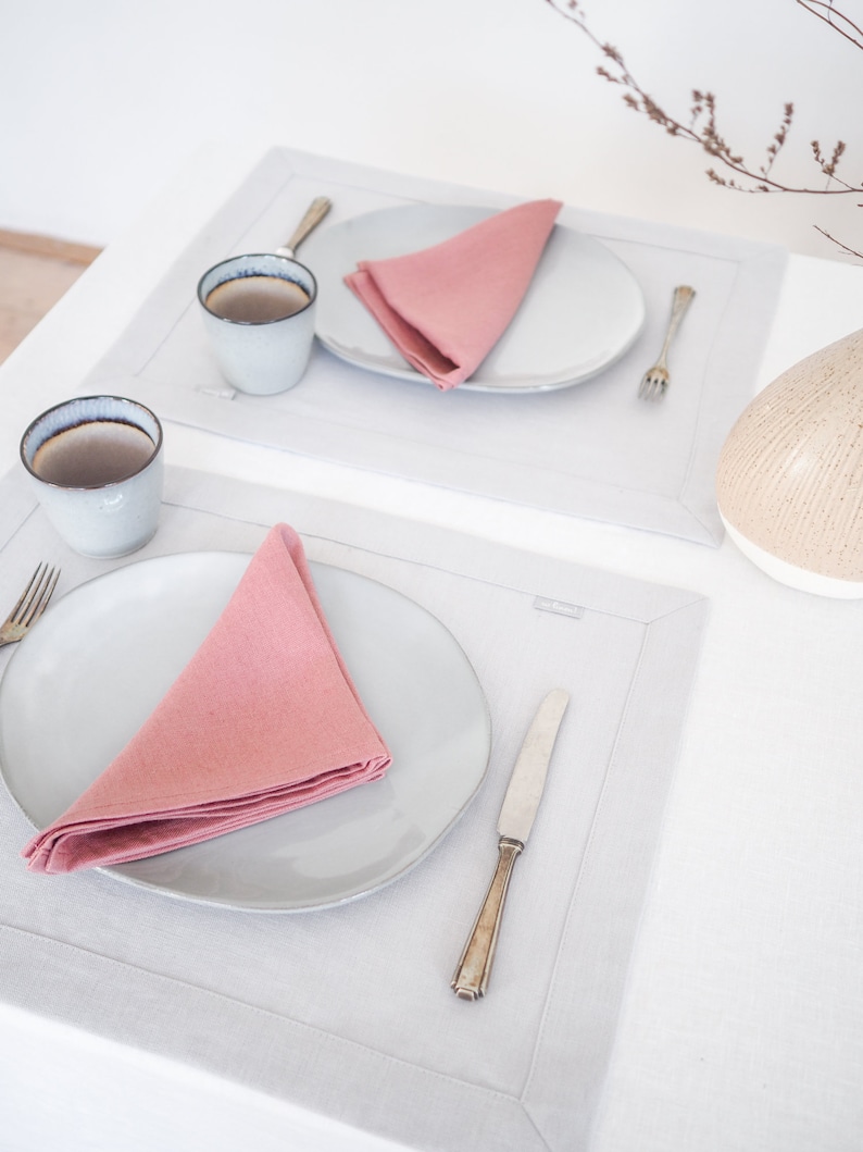 linen table napkins