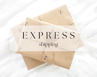 Custom order - express shipping