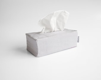 Couvercle de boîte Kleenex. Porte-boîte à mouchoirs. Décoration d'intérieur rustique.
