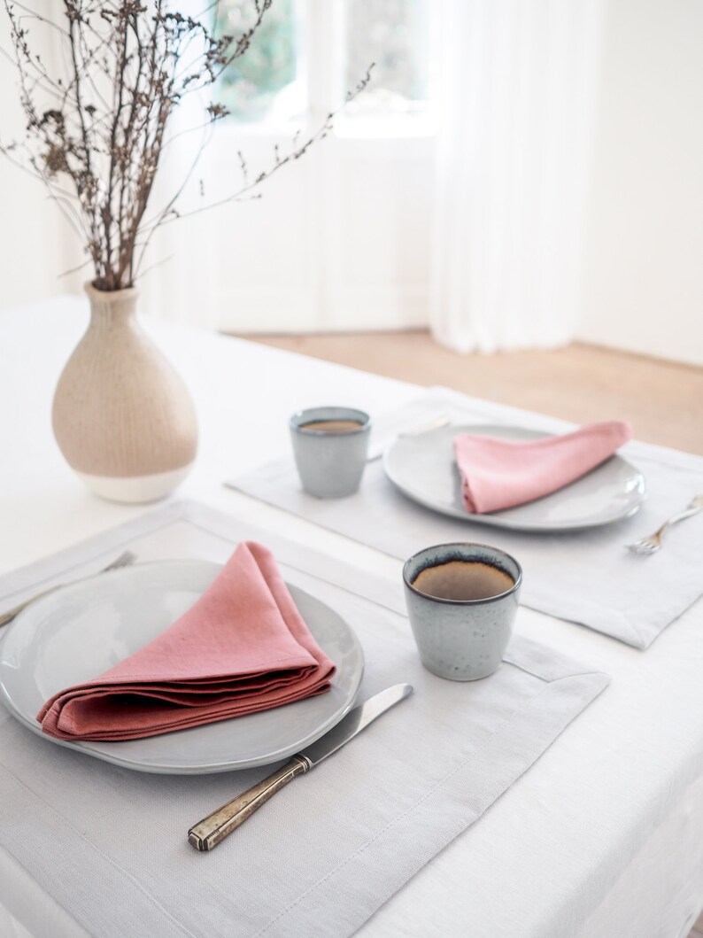 natural cloth placemats