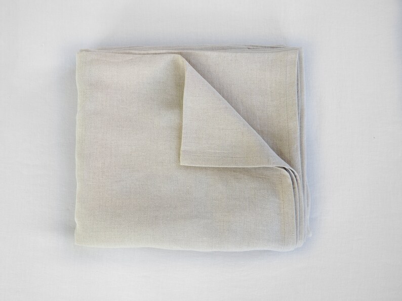 LINEN FLAT SHEET Natural Linen Sheets Etsy