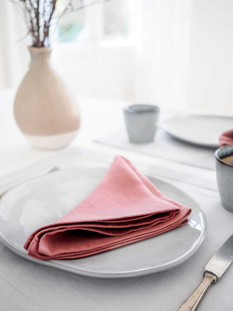 soft linen napkins