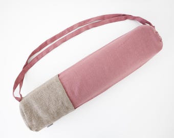 Pink Yoga Bag – Yoga Mat Holder, Sustainable Material