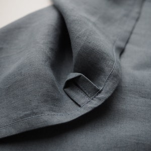 elegant linen hand towel