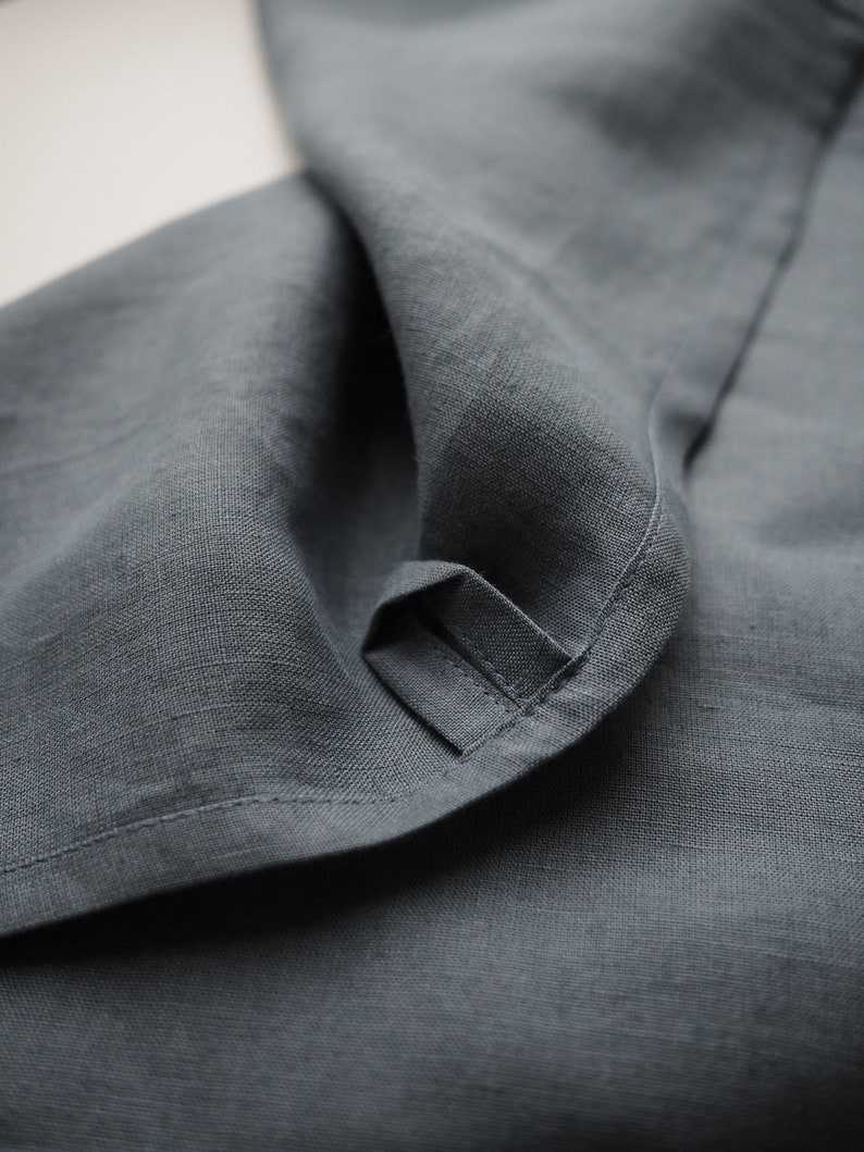 elegant linen hand towel