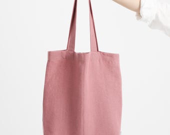 Farmers Market Bag, Linen Tote, Custom Tote
