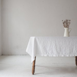 rectangle linen tablecloth